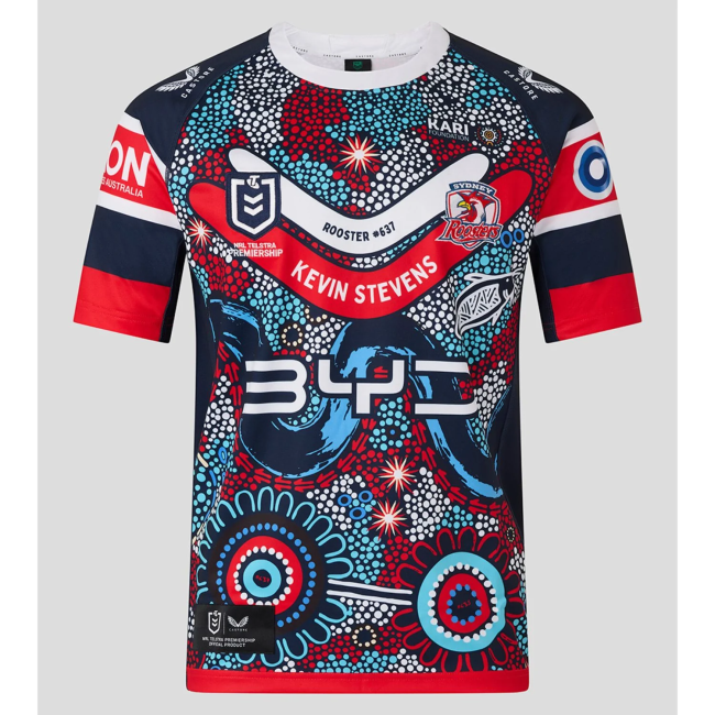 2025 Sydney Roosters Indigenous Rugby Jersey