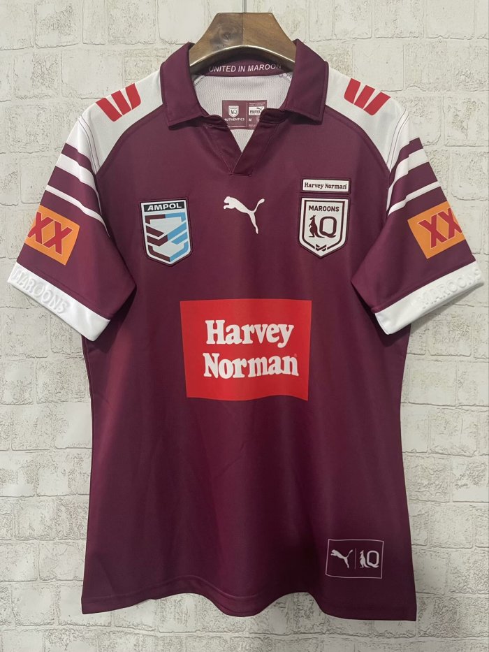 2025 Queensland Maroons Away Rugby Jersey