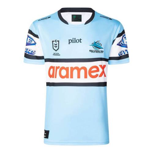 2025 Cronulla Sharks Home Rugby Jersey
