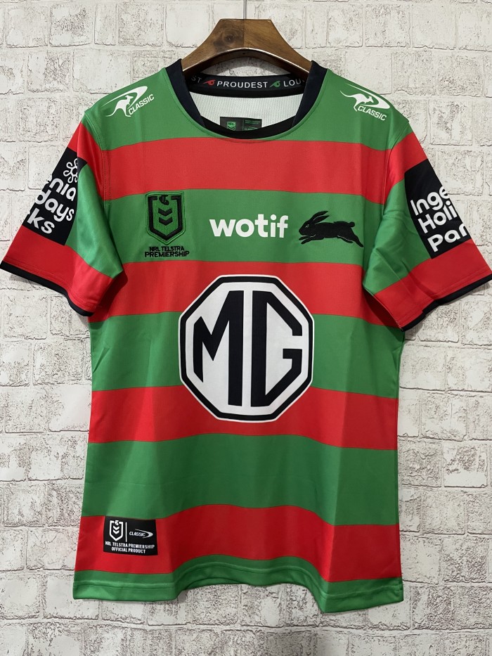 2025 South Sydney Rabbitohs Home Rugby Jersey