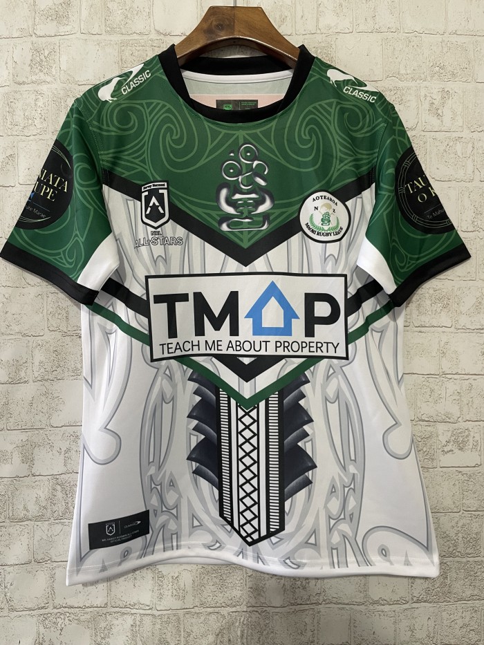 2025 Maori All Stars Home Rugby Jersey