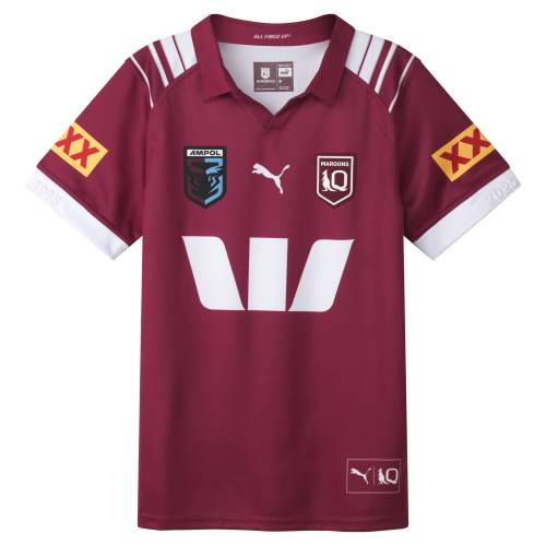 2025 Queensland Maroons Home Rugby Jersey