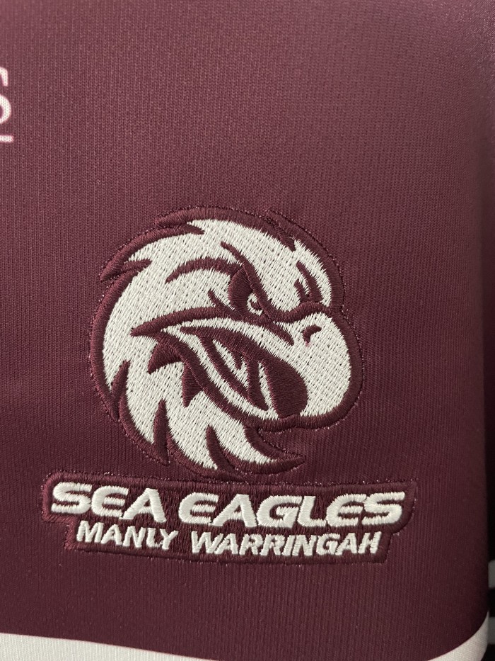 2025 Manly Warringah Sea Eagles Home Rugby Jersey