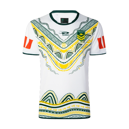 2025 Australian Kangaroos Indigenous Rugby Jersey