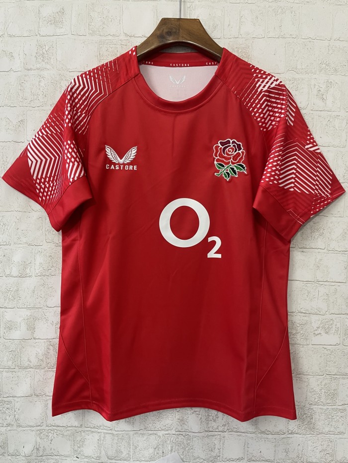 2025 England Pre-match Rugby Jersey