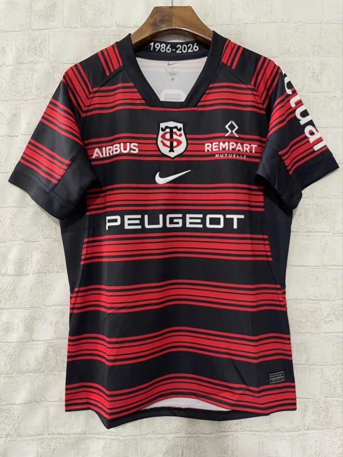 2025 Stade Toulousain Home Rugby Jersey