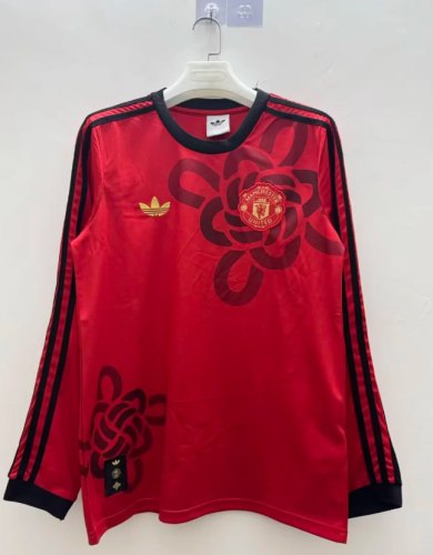 Manchester United Man Cultural Story Men Long Sleeve Jersey 25/26