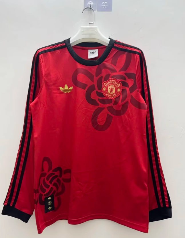 Manchester United Man Cultural Story Men Long Sleeve Jersey 25/26