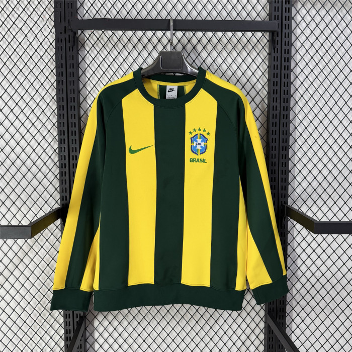 Brazil Hoodless Sweatshirt Training  Jersey 25/26