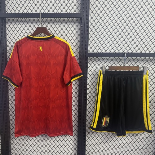Belgium 2026 World Cup Home Adult Suit