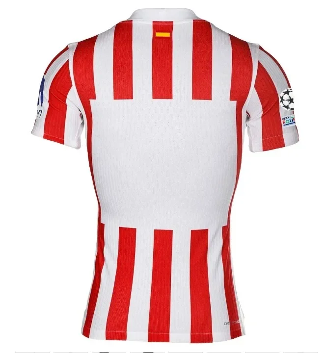 Atletico Madrid Short Sleeve Home Adult Suit 25/26
