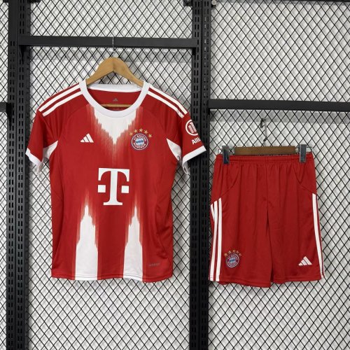 Bayern Munich Short Sleeve Home Adult Suit 25/26