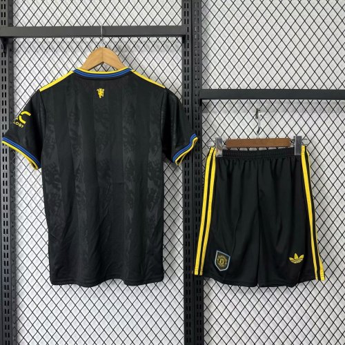 Manchester United Short Sleeve Third  Adult Suit 25/26