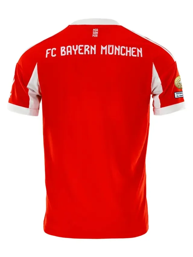 Bayern Munich Short Sleeve Home Adult Suit 25/26