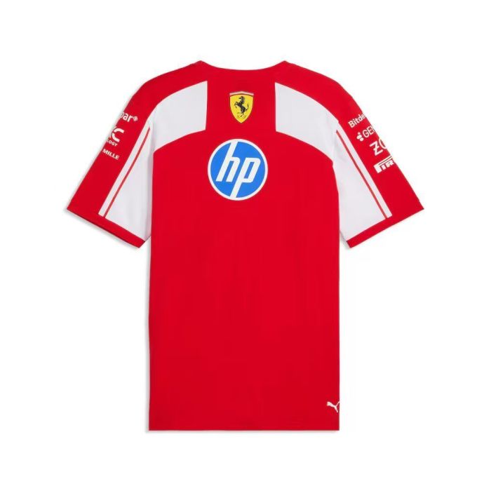 2026 Ferrari Racing T-Shirt Red NO Number