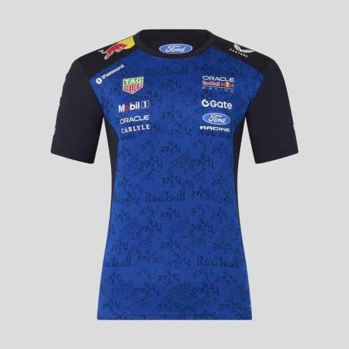 2026 Red Bull Racing T-shirt Black and blue NO Number