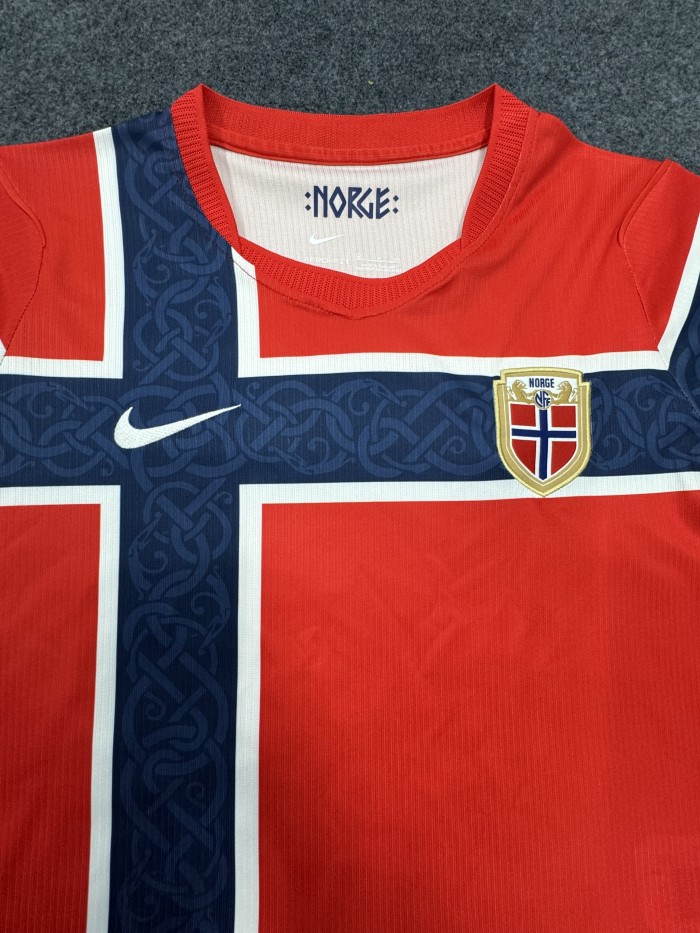 Norway 2026 World Cup Home Man Jersey