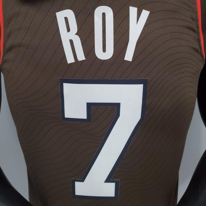 Brandon Roy Portland Trail Blazers 2021 City Edition Swingman Jersey Brown