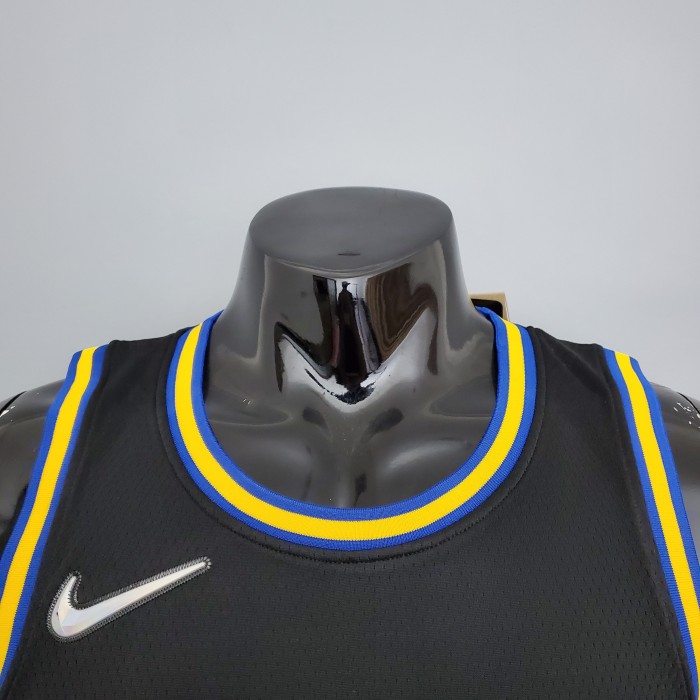 James Wiseman Golden State Warriors 75th Anniversary Swingman Jersey Black