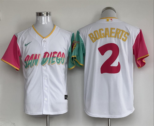 San Diego Padres Jersey Color City Version NO.2 BOGAERTS
