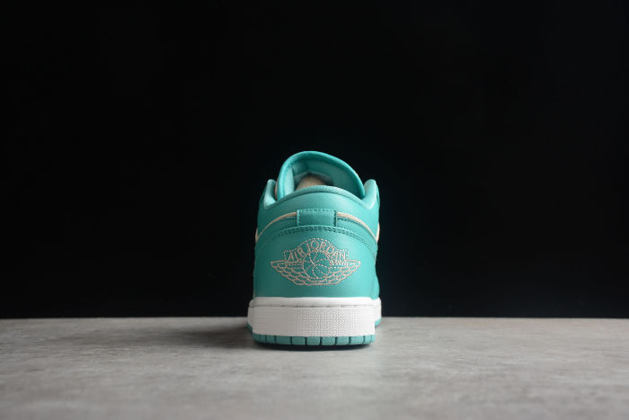 Air Jordan 1 Low Tropical Teal Sandy Beige DC0774 131