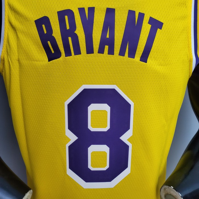 Kobe Bryant Los Angeles Lakers Swingman Jersey Yellow