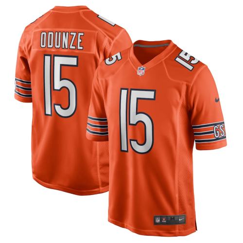 Chicago Bears Jersey Orange NO.15 ODUNZE