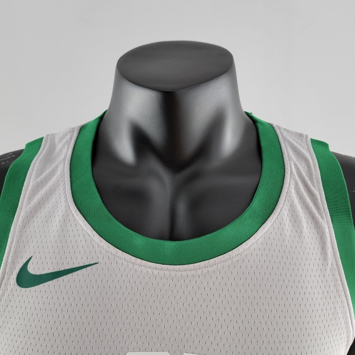 Jaylen Brown Boston Celtics Platinum Swingman Jersey Grey