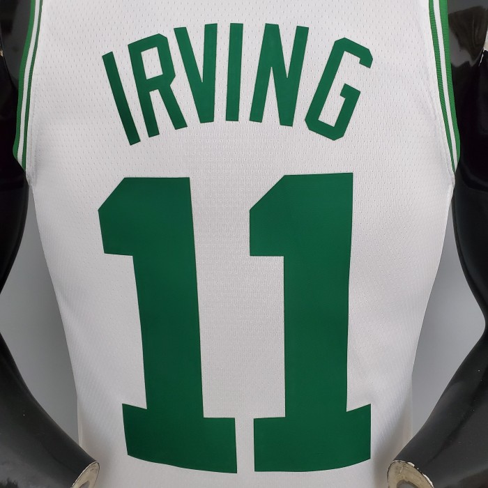 Kyrie Irving Boston Celtics 75th Anniversary Swingman Jersey White