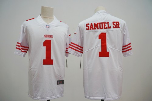 San Francisco 49ers Jersey Limited Editio White NO.1 SAMUEL SR
