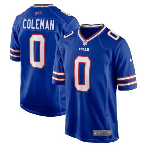 Buffalo Bills Jersey Limited Blue NO.0 COLEMAN