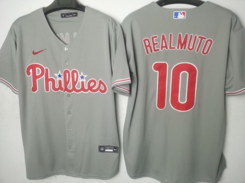 Philadelphia Phillies Limited Jersey Grey Fan Version NO.10 REALMUTO