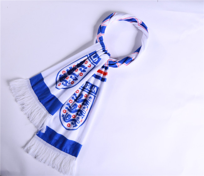 European Cup football plush custom tassel scarf souvenir