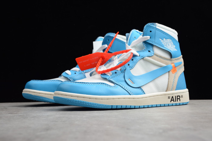 Air Jordan 1 Retro High OG x OFF-WHITE UNC (AQ0818-148)