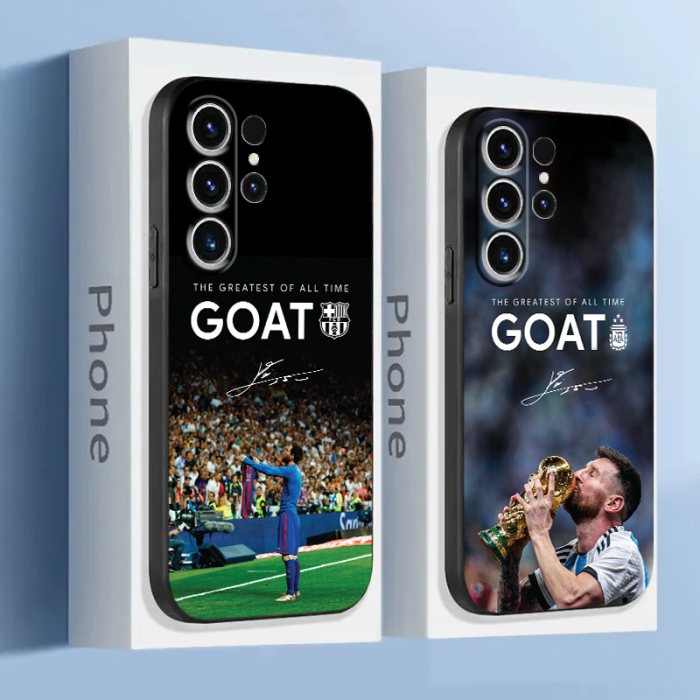 Football Superstar Phone Case for Samsung Note 20 10 9 Cover Galaxy S23 S22 Ultra S20 S21 FE S10 S9 S8 Plus Funda