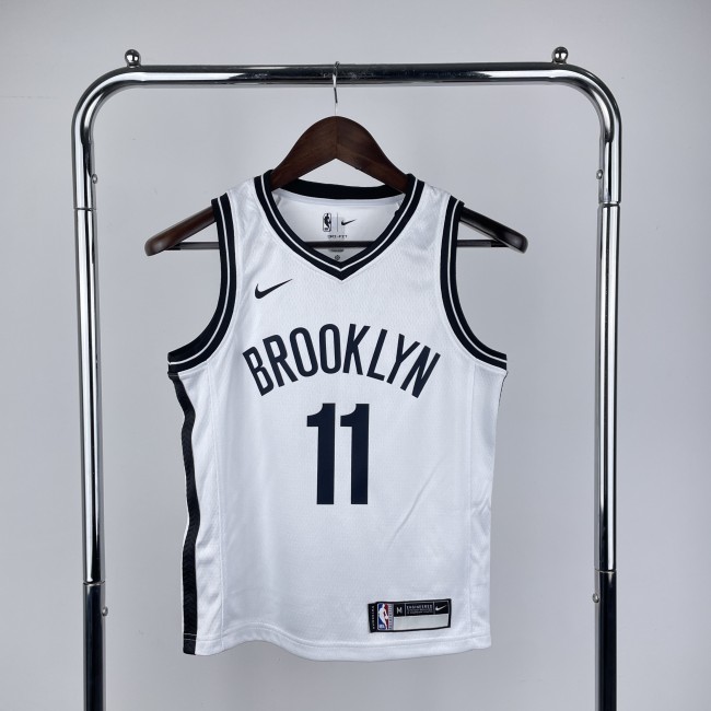 Brooklyn Nets Kids Jersey White Icon Edition No.11 IRVING