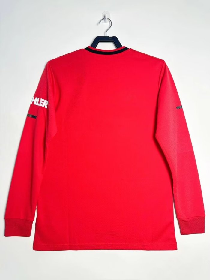 Manchester United Home Long Sleeve Men Jersey 2019/20