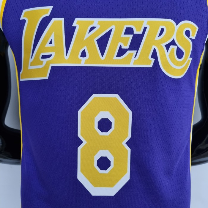 Kobe Bryant Los Angeles Lakers 75th Anniversary Swingman Jersey Purple