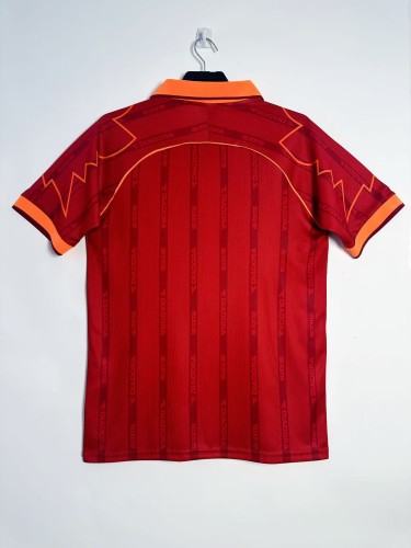 AS Roma Home Sleeve Retro Jersey 1999/00
