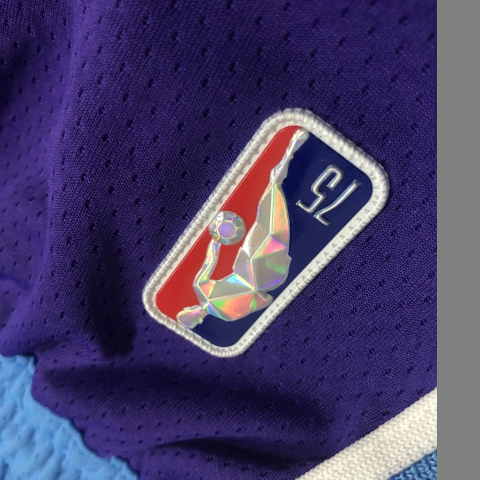 Los Angeles Lakers basketball shortspurple city edition  2022