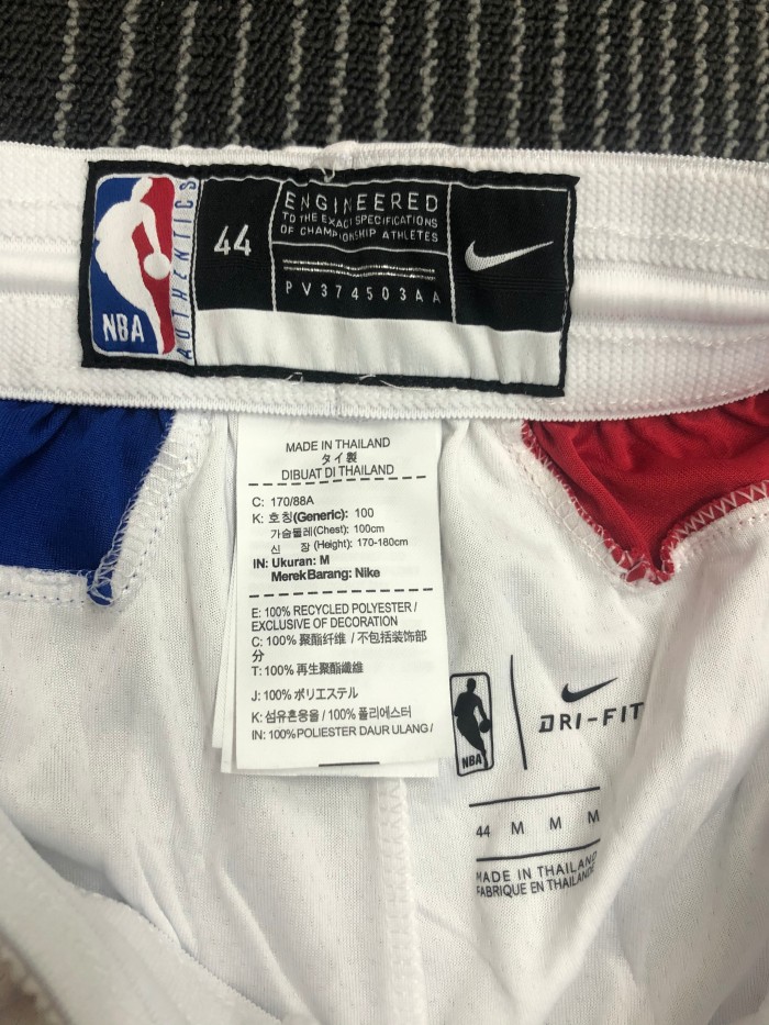 LA Clippers Swingman Shorts  White Association Edition20/21