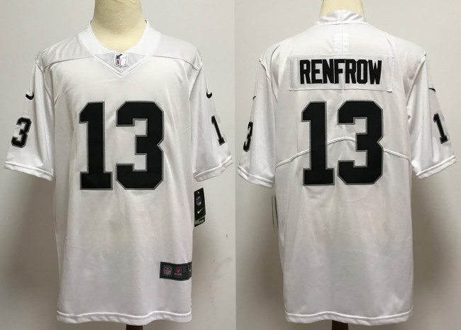 Las Vegas Raiders Jerseys White NO.13 RENFROW