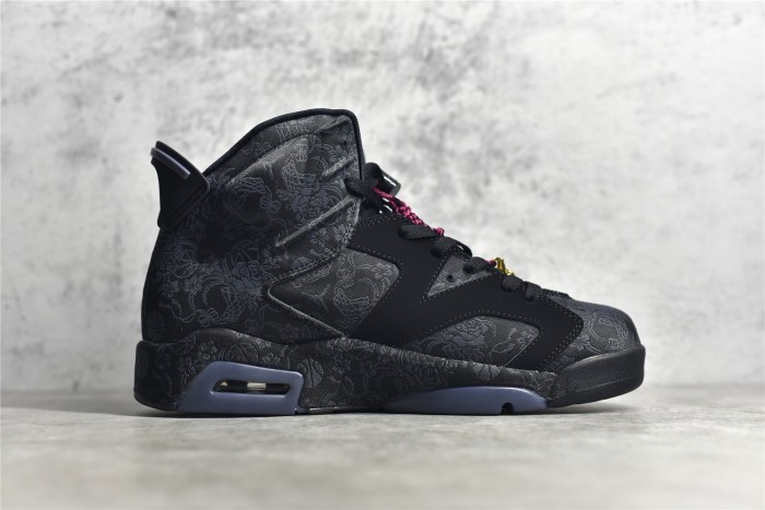 Air Jordan Retro 6 SD “Singles Day” Triple Black DB9818-001