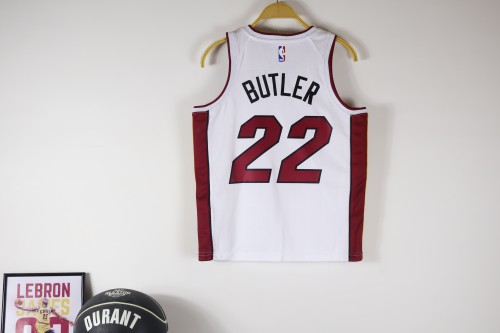 Miami Heat Kids Jersey   Association Edition 23/24 NO.22 BUTLER