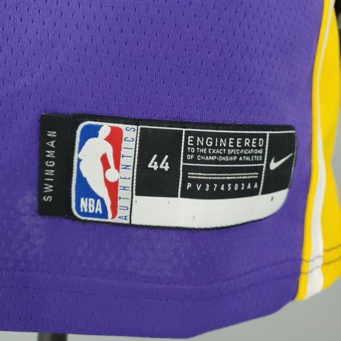 Carmelo Anthony Los Angeles Lakers 2020/21 Swingman Jersey Purple
