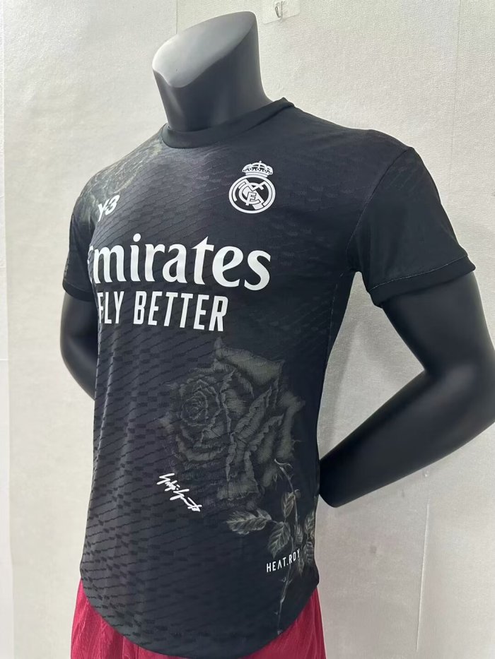 Real Madrid Y-3 Player Jersey 23/24 Black