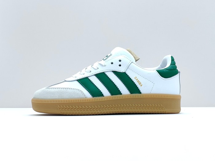 Adidas Samba X LG Cloud White Green Gum IE1375
