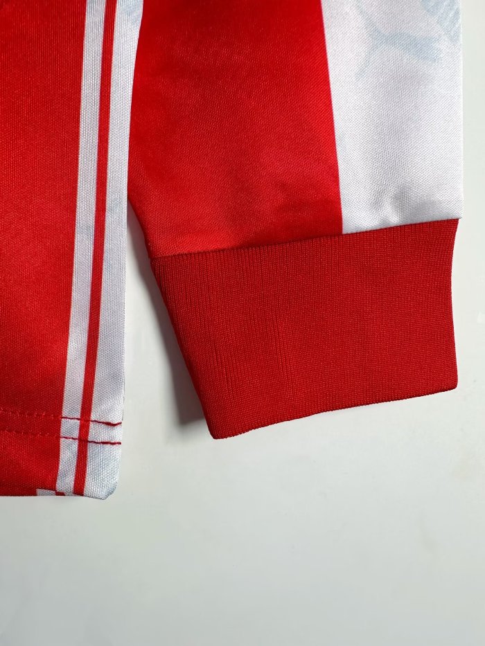 Atletico Madrid Home Long Sleeve Retro Jersey 1995/96