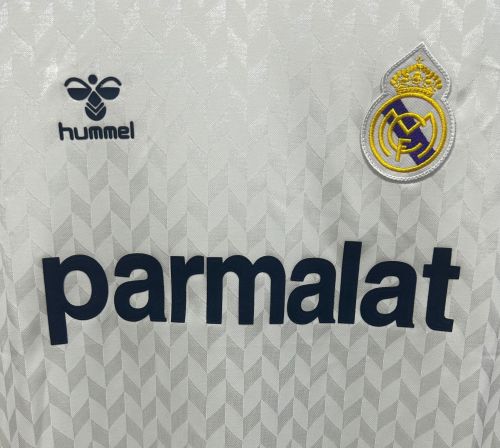 Real Madrid Home Retro Jersey 1986/87