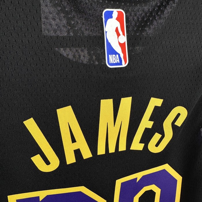 Los Angeles Lakers Kids Jersey City Edition 2023 No.23 JAMES